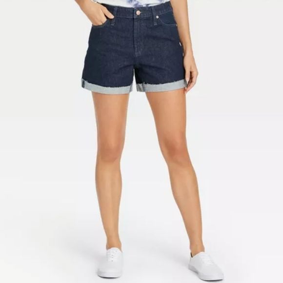 Universal Thread Women's High Rise Jean Shorts NWT - Picture 1 of 10